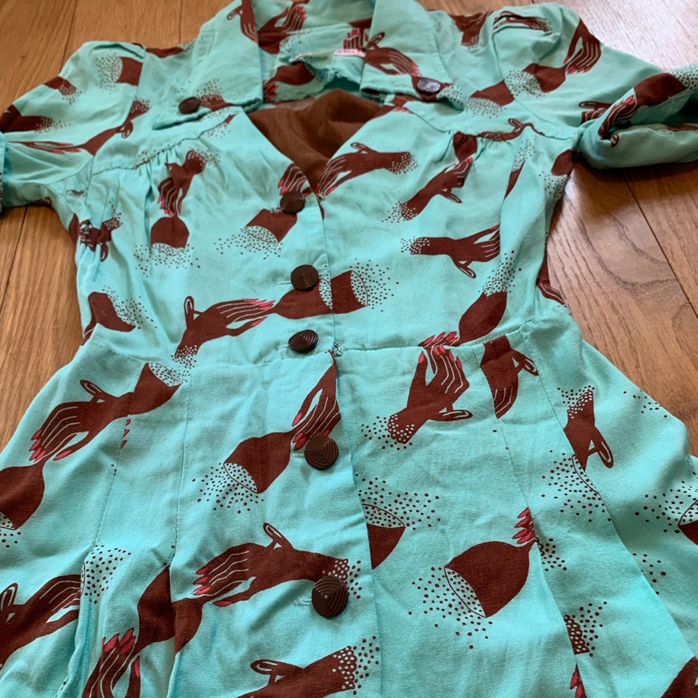 Amazing vintage shirt dress